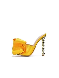 Salsa Sexy High Heels for Women, Oval Open Toe Shoes Heels