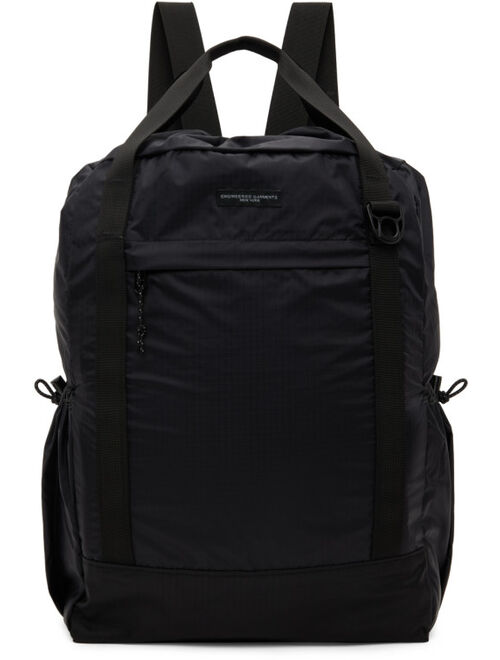 ENGINEERED GARMENTS Black 3 Way Backpack