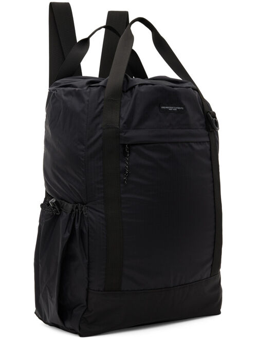 ENGINEERED GARMENTS Black 3 Way Backpack