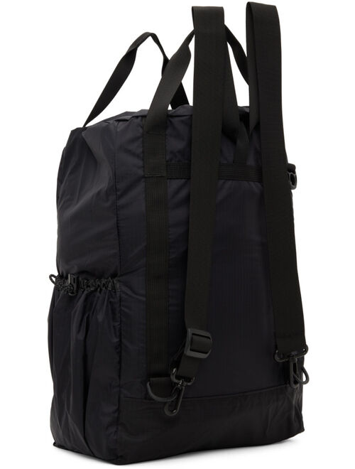 ENGINEERED GARMENTS Black 3 Way Backpack