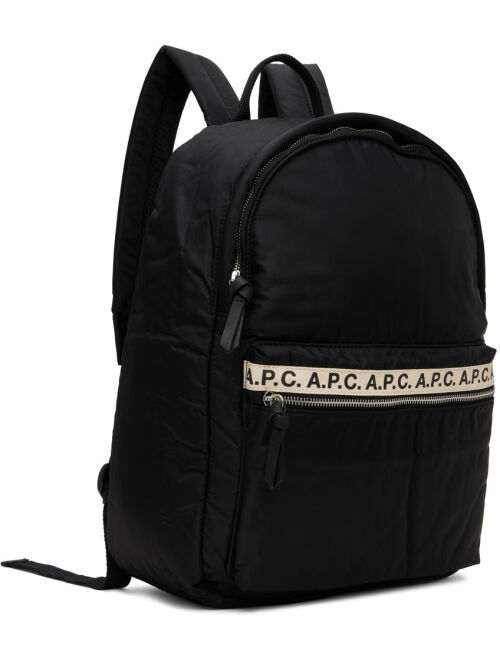 A.P.C. Black Marc Backpack