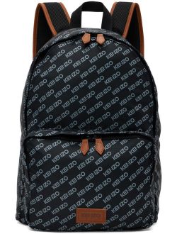 Black Sport Monogram Backpack