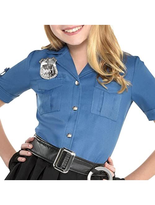 Amscan Pretty Girl Cop Costume - Toddler 3-4, 1 Pc