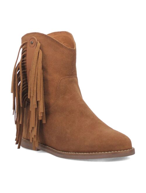 Dingo Kayce Women's Suede Western Booties