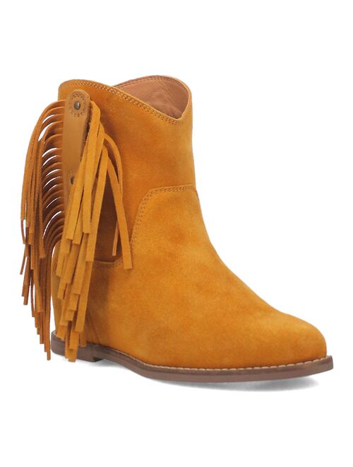 Dingo Kayce Women's Suede Western Booties