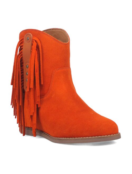 Dingo Kayce Women's Suede Western Booties