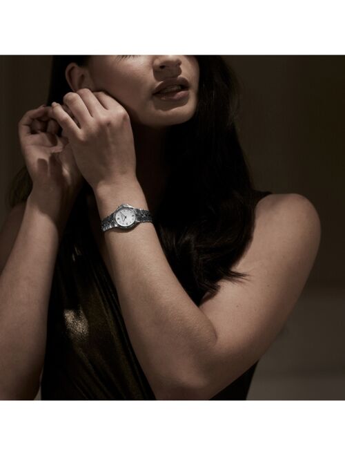 RAYMOND WEIL Women's Swiss Parsifal Diamond-Accent Stainless Steel Bracelet Watch 30mm