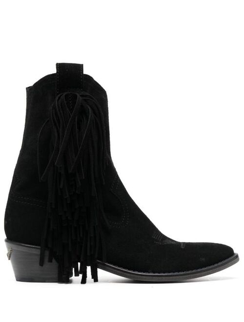 Zadig&Voltaire Pilar suede ankle boots