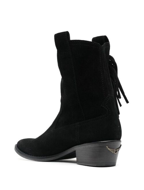 Zadig&Voltaire Pilar suede ankle boots