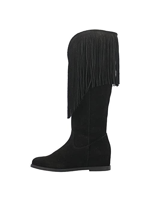 Dingo Hassie Women's Suede Knee-High Boots