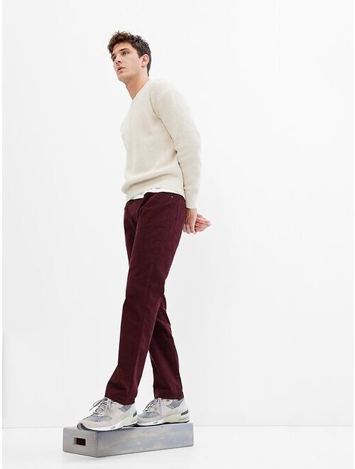 Gap Straight Corduroy Pants with Washwell