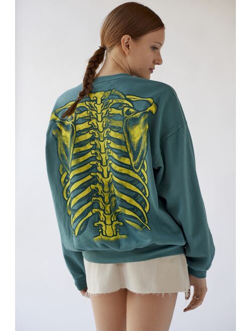 Project Social T Skeleton Graphic Sweatshirt