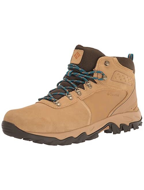 Columbia Men's Newton Ridge Plus II Suede Waterproof Boot, Breathable with High-Traction Grip