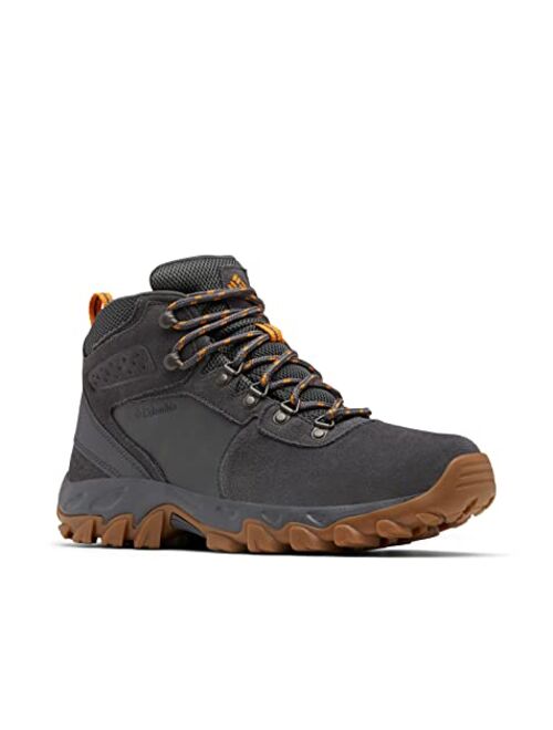 Columbia Men's Newton Ridge Plus II Suede Waterproof Boot, Breathable with High-Traction Grip