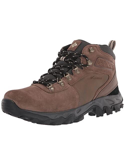 Columbia Men's Newton Ridge Plus II Suede Waterproof Boot, Breathable with High-Traction Grip