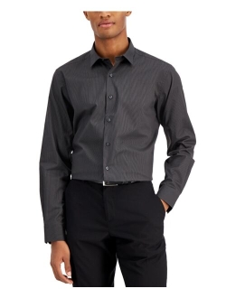 Men's Slim Fit Stripe Dress Shirt, Created for Macy's