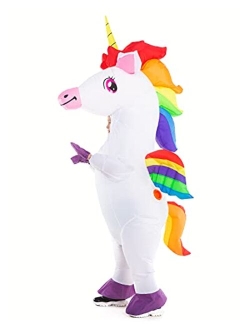 HSCTEK Unisex Child Inflatable Halloween Unicorn Costume