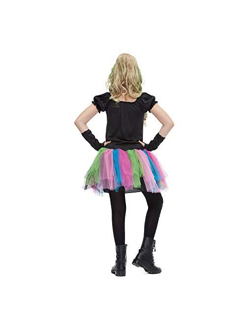 EraSpooky Girls Funky Punky Bones Halloween Costume