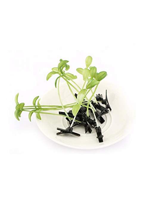 Garneck 10pcs Bean Sprout Hair Clip Plant Grass Hair Accessories Kids DIY for School Home Party