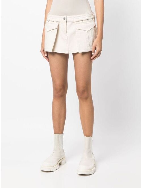 Dion Lee cargo-pocket mini skirt