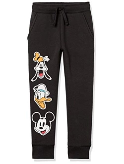 Disney | Marvel | Star Wars Boys and Toddlers' Fleece Jogger Sweatpants, Multipacks