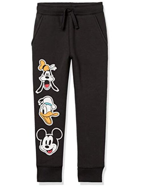 Amazon Essentials Disney | Marvel | Star Wars Boys and Toddlers' Fleece Jogger Sweatpants, Multipacks