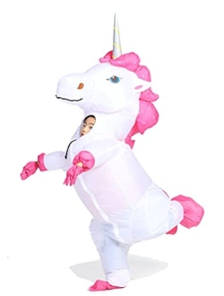 GOPRIME Unicorn Halloween Costume,Child Size,4-12