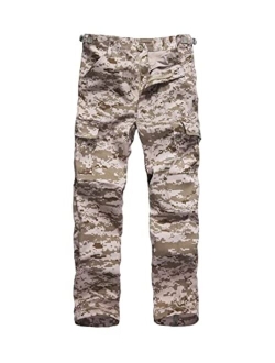 BACKBONE Boys Girls Kids Combat Army Ranger Camping Outdoor camo Cargo Pants Trousers