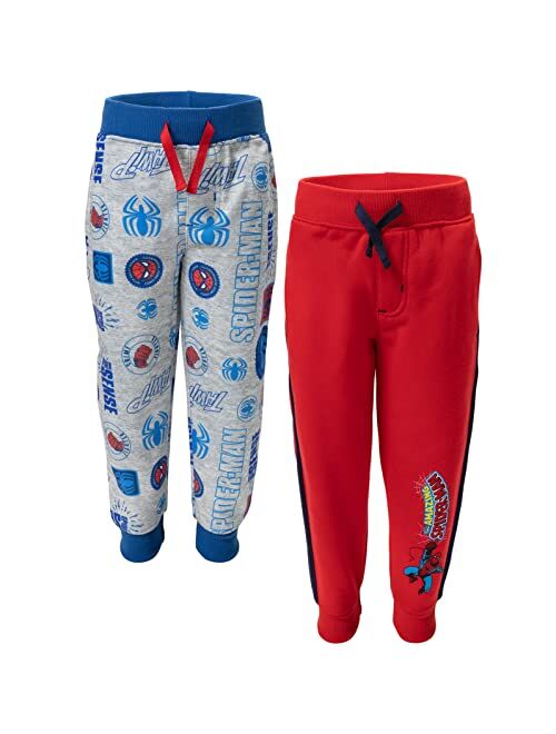 Marvel Avengers Spider-Man Fleece 2 Pack Pants Toddler to Big Kid