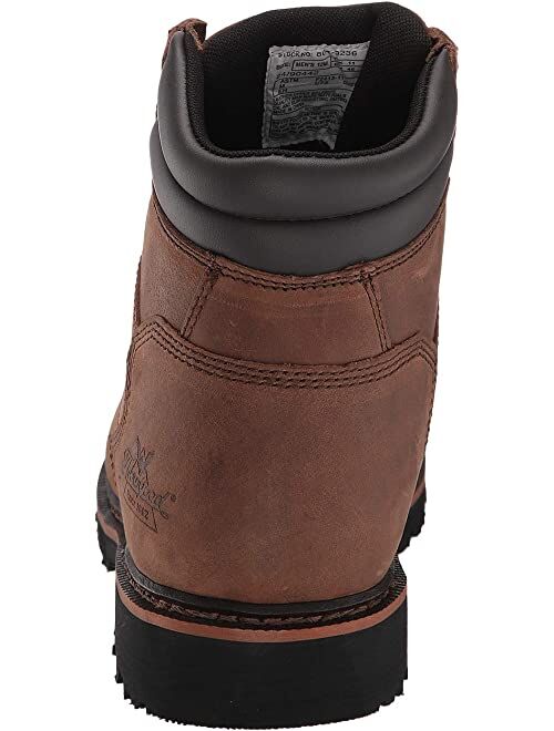 Thorogood V-Series 6 Waterproof Composite Toe Work Boots for Men - Premium Leather with Goodyear Storm Welt, Comfort Insole, and Chevron Traction Outsole; ASTM Rated