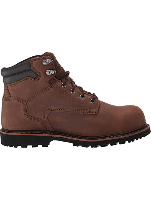 Thorogood V-Series 6 Waterproof Composite Toe Work Boots for Men - Premium Leather with Goodyear Storm Welt, Comfort Insole, and Chevron Traction Outsole; ASTM Rated