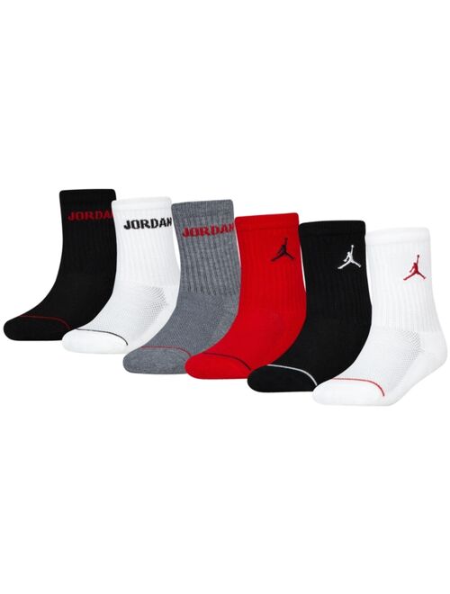 Macy's Jordan Little Boys 6-Pk. Crew Socks