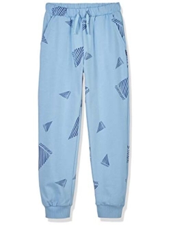 Kids Unisex Printed Pull On Sweatpants Casual Jogger Pants for Boys or Girls 4-12 Years