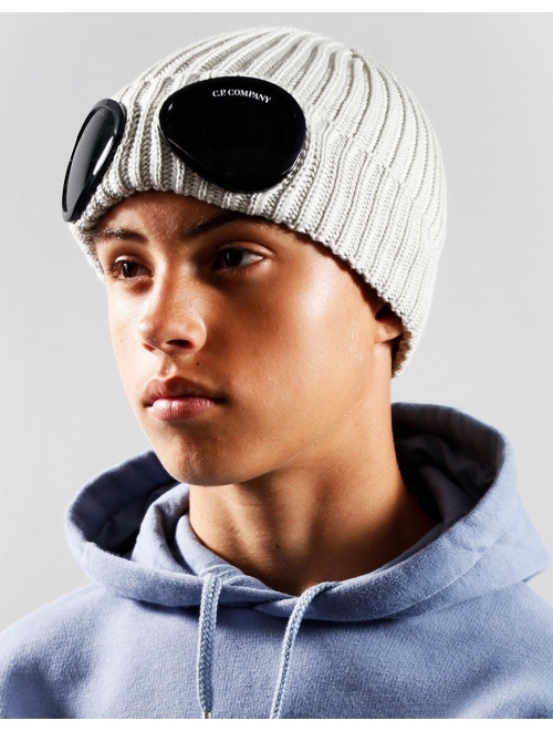 C.P. Company Kids TEEN lens-detail beanie