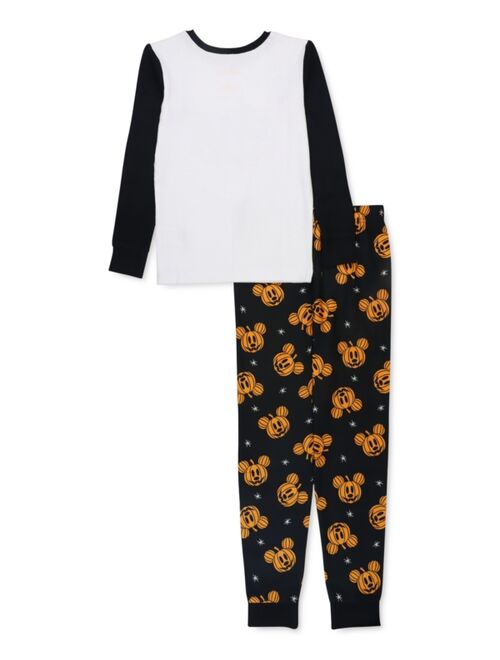 Briefly Stated Toddler, Little & Big Kids Mickey Mouse Halloween Pajamas Set