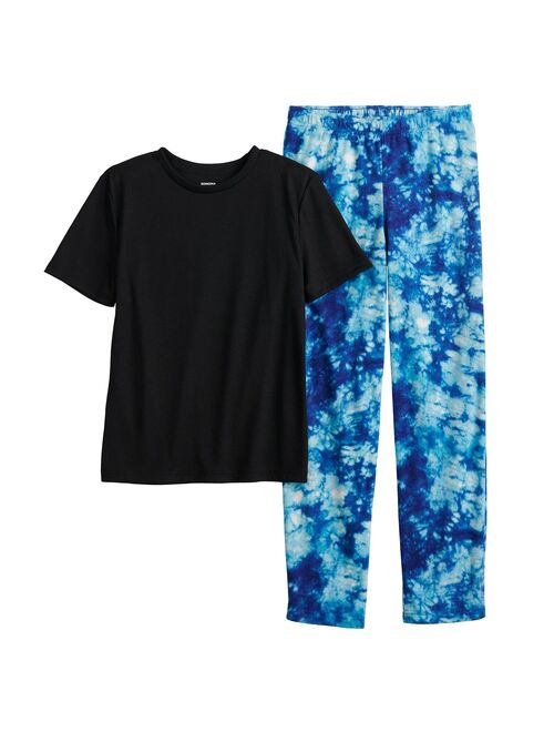 Boys 8-20 Sonoma Goods For Life Tee & Microfleece Pants Pajama Set in Regular & Husky