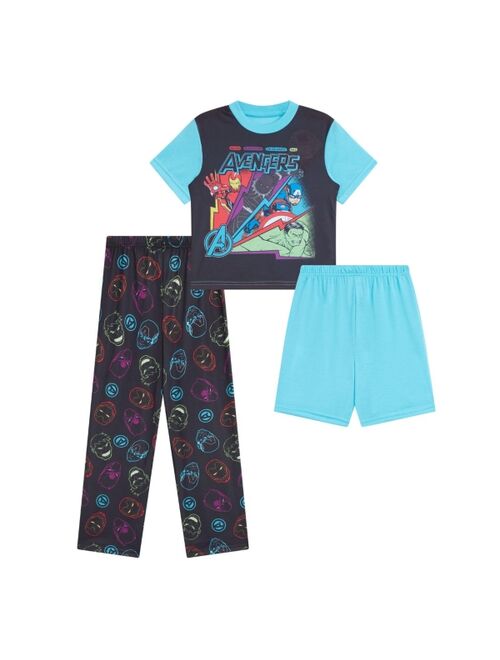 AME Big Boys Avengers Pajama Set, Pack of 3