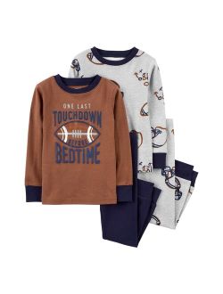 Toddler Boy Carter's Football Tops & Bottoms Pajama Set