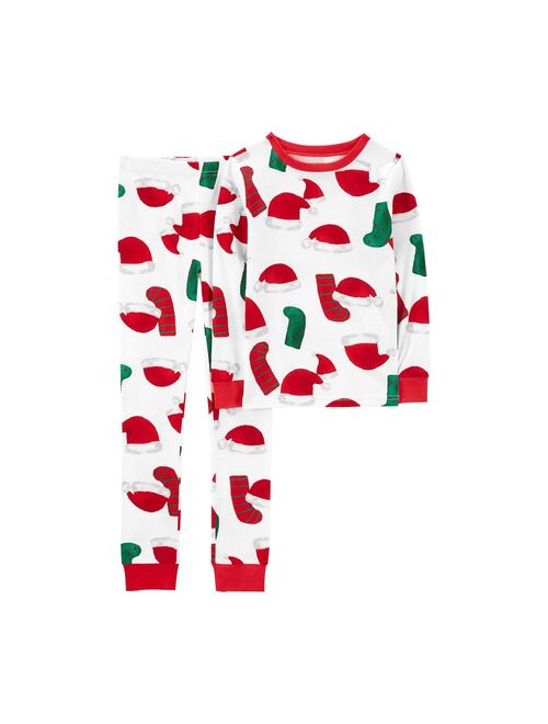 Boys 4-14 Carter's Holiday Snug Fit 2-Piece Pajama Set