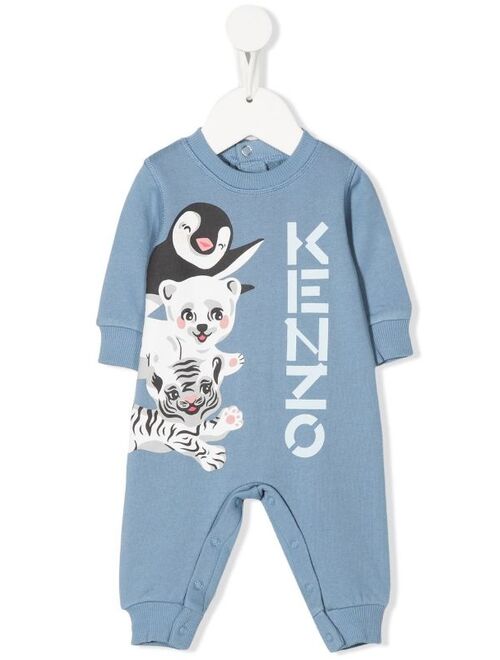 Kenzo Kids logo-print jersey pyjamas