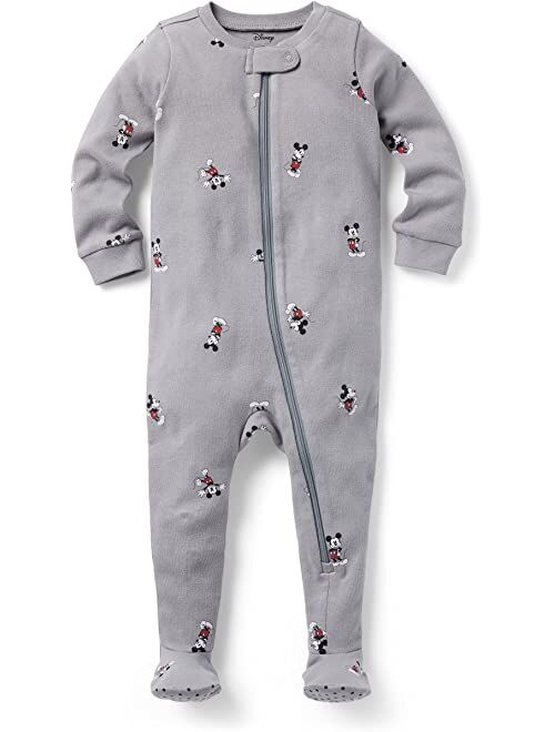 Janie and Jack Mickey One-Piece Sleepwear (Infant)