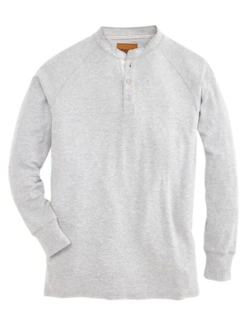 Venado Full Motion Henley Shirts for Men - Mens Henley Long Sleeve with Stretch