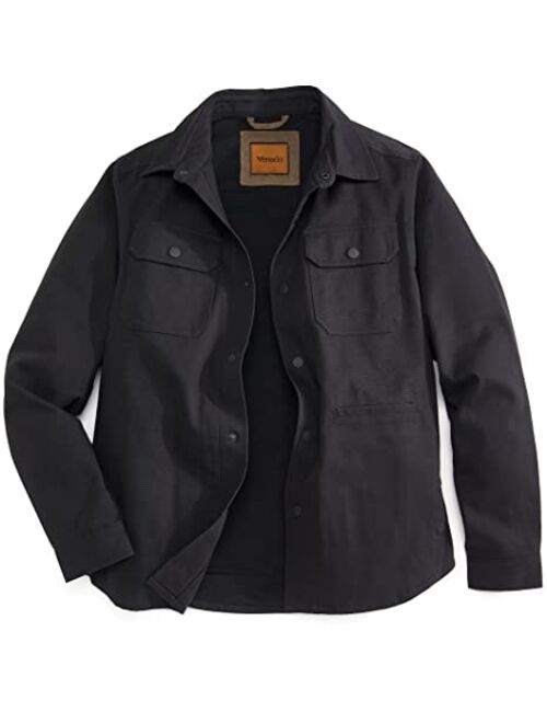 Venado Mens Quick Draw Canvas Concealed Carry Shirt Jacket