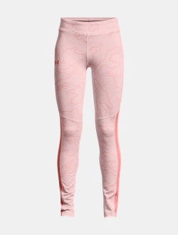 Girls' UA Cold Weather Printed Leggings