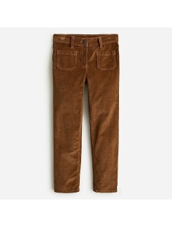 Girls' straight-leg corduroy pant