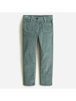 Girls' straight-leg corduroy pant