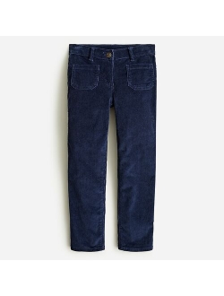 Girls' straight-leg corduroy pant