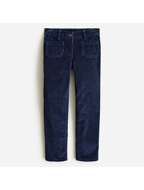 J.Crew Girls' straight-leg corduroy pant