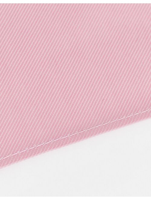 ASOS DESIGN pocket square in pink