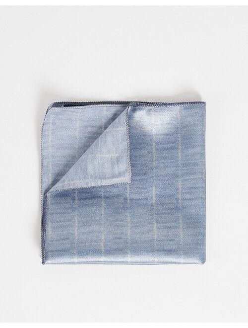 Bolongaro Trevor pocket square in blue